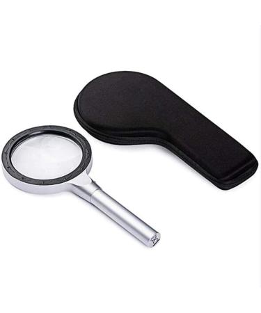 Lightweight Magnifying Glass Hand-Held Portable 10X 20X Magnifying Glass with 12Led Light Suitable for Old People to Read Watch Repair Handicrafts Lofty Ambition - Buy Online on GoSupps.com
