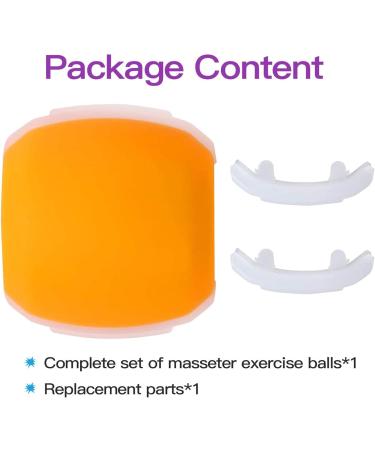 Jaw Exerciser Face and Neck Exerciser Double Chin Reducer Eliminator for Jaw Exercise Ball to Face Lift Chisel Chin Slimming & Neck Muscle Helps Reduce Stress and Cravings Yellow_40LBS - Buy Online on GoSupps.com