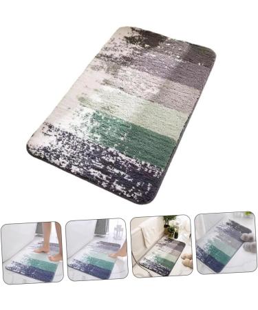 Parliky Non-Slip Mat Front Door Rug Outdoor Rug Pad Door Carpet Absorbent Bathroom Rugs Entrance Door Nordic 80x50cm Grey - Buy Online on GoSupps.com