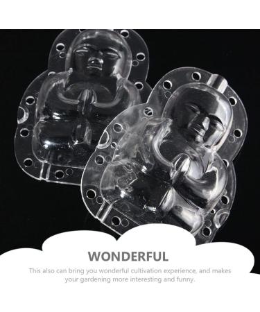 UPKOCH 4 Pcs Fruit Shaping Mold Buddha Shaped Vegetable Shaping Mold Ginseng Shaping Tools Growing Mould Growth Forming 4pcs - Buy Online on GoSupps.com