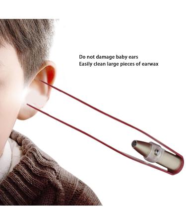 Red LED Light Earpick for Gentle Wax Removal - Ear Care Tool for Home, Travel, and Salon Use - Buy Online on GoSupps.com