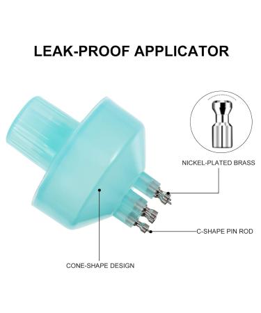 Minkissy Hair Color Applicator Set | Conical Dripper Bottle for Hair Dye & Shampoo | Ideal for Colored Hair Care | Sky Blue Plastic Rinsing Tools - Buy Online on GoSupps.com