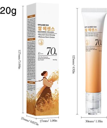  G n rique Moisturizing Eye Cream | Puffiness and Dark Circle Reducer Skin Firming - Daily Spa Travel Makeup for Women and Girls - Buy Online on GoSupps.com
