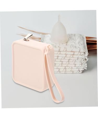 Coolhiya Women's Bandages Storage Bag | Compact Makeup & Period Pocket Tampon Holder | Reusable & Portable with Zipper - Buy Online on GoSupps.com