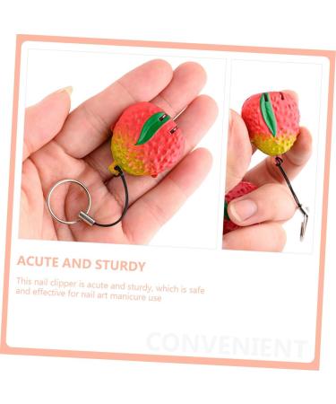 Beavorty Strawberry Nail Toddler Nail Clipper Fruit Nail Clippers for Women toenail Clippers Mini Nail Clippers Portable Fingernail Clipper Child Stainless Steel Tool fold - Buy Online on GoSupps.com