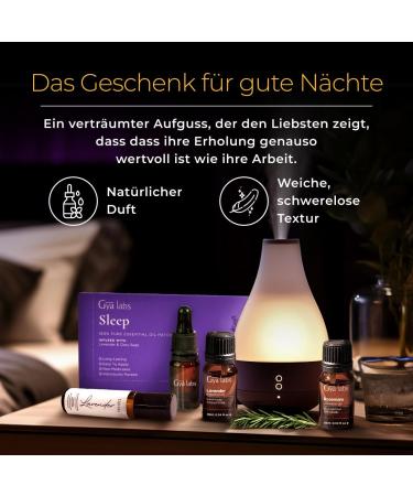 Gya Labs Night Recovery Kit - Essential Lavender & Rosemary Oils for Ultimate Relaxation (4-Pack) - Buy Online on GoSupps.com