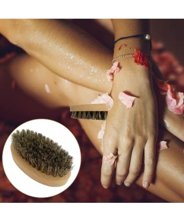 KGDUYC Beard Brush for Men - Wild Boar Bristle Styling Tool | Perfect Beard Care & Pocket Size for Easy Grooming - Buy Online on GoSupps.com