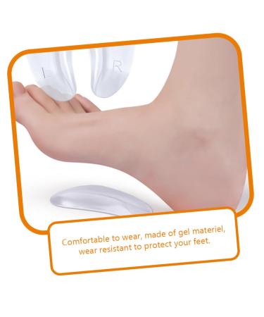 FRCOLOR 3 Pairs Invisible Arch Support Cushions | Gel Foot Arch Supports for Shoes | Adhesive Arch Support Insoles for Adults - Buy Online on GoSupps.com