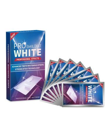 Teeth Whitening Strip for Non-Sensitive Teeth Whitening Kit Non-Slip Dental Whitener Professional Effect Whitening Strips 14 Pouches 28pcs