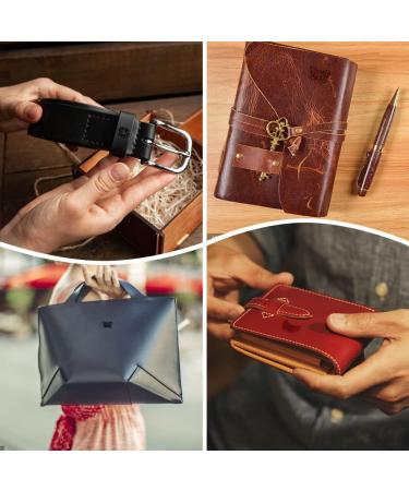 21-Piece Leather Stamping Kit with Rubber Hammer - Special Shape Leather Stamp Set for Leatherworking - Buy Online on GoSupps.com