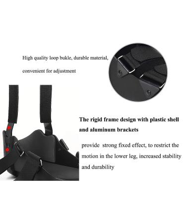 Jewlri Short Air Walker Fracture Boot - Large, Inflatable, Aluminum Brackets - For Broken Foot Fractures & Sprains - Left/Right Ankle Protection - Buy Online on GoSupps.com