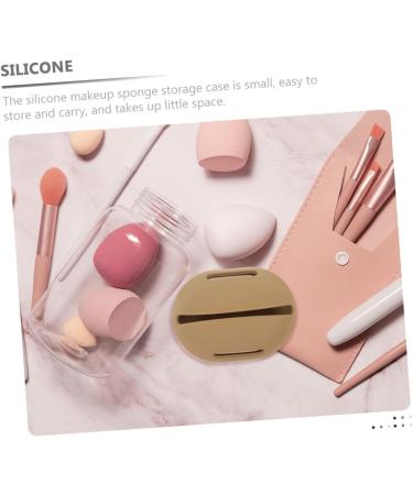 Buy Hemoton 1 Set Powder Puff Storage Box Organizer - Dog Miss Khaki 20x4.8CM | International Shipping Available - Buy Online on GoSupps.com