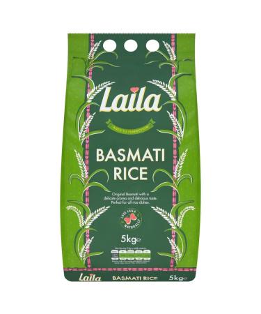 Laila Basmati Rice 5kg in Premier Life Store Box