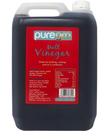 COMBO PACK Of Puregro Vinegar (Spirit & Malt) Each One 5Ltr 5.00 l (Pack of 1) - Buy Online on GoSupps.com
