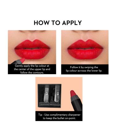 Buy Sugar Cosmetics Matte As Hell Crayon Lipstick 32 Miss Rosa - Dusky Rose | Pigmented & Long-lasting Matte Finish - Buy Online on GoSupps.com