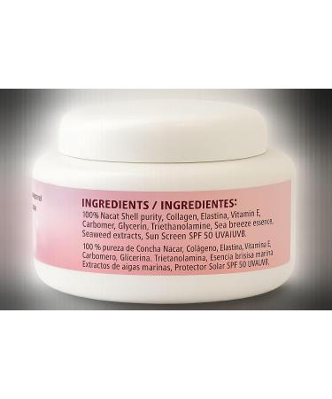 HIGH SUPREME Concha N car (Mother of Pearl) Face & Body Gel Cream 8.5 fl oz With Collagen Elastin Vitamin E & Glycerin Nourishing & Radiance Support 100% Natural Ingredients - Buy Online on GoSupps.com