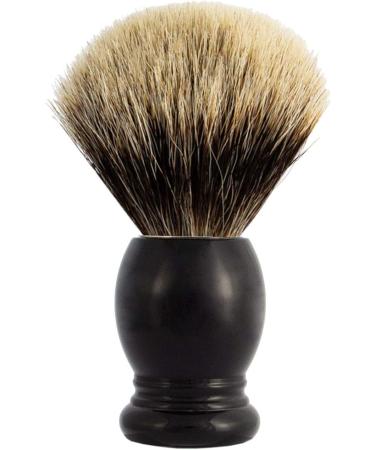 Plisson Shaving Brush Size 12 - Black European Bristles for Superior Shaving Experience | International Shipping Available - Buy Online on GoSupps.com