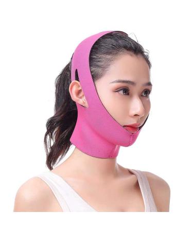 Minkissy V-Shaped Face Lifting Belt - Double Chin Shaper for Women | Tighten Sagging Skin & Enhance Jawline | 2PCs - Buy Online on GoSupps.com