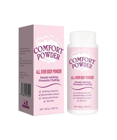 Obesntln Men's Body Powder 100 Grams Cooling Antiperspirant Powder | Non-Stick Refreshing Antiperspirant for Underarms Body and Buttocks for Active Men