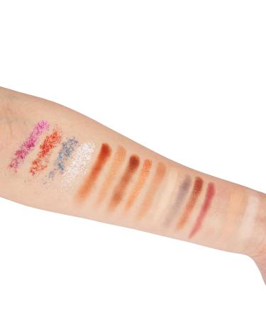 40 Colors Rotate Eyeshadow Palette - ColoUndur Neon Rainbow Matte & Glitter Shades for Professional Makeup | International Shipping Available - Buy Online on GoSupps.com