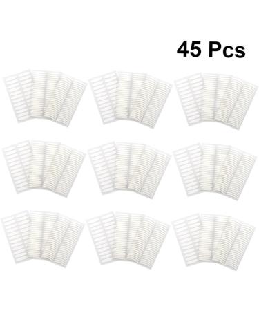 minkissy 135 Sheets Makeup Breathable Lace Eyelid Self-Adhesive Eye Tape Sticker fiber lace eyelid tape invisible eye lift sticker eyelid lace Women Eyelid patch white man applique one side - Buy Online on GoSupps.com
