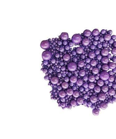 Edible Purple Pearls Cake Decorations - 120g for Birthday Halloween Thanksgiving & Christmas Parties - Buy Online on GoSupps.com