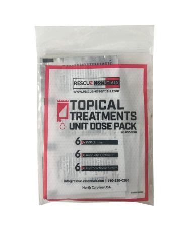 Rescue Essentials Topical Treatments Unit DOSE Pack
