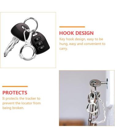 Metal Car Key Holder Case with Bright Silver Lanyard Keychain - Anti-Loss & Scratch Resistant - Buy Online on GoSupps.com
