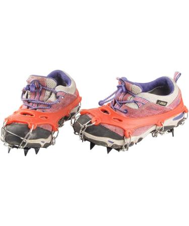 Kids Anti-Slip Crampons with Stainless Steel Chain and Carry Bag - 11 Teeth Ice Claws for Children by YOUFINE - Buy Online on GoSupps.com