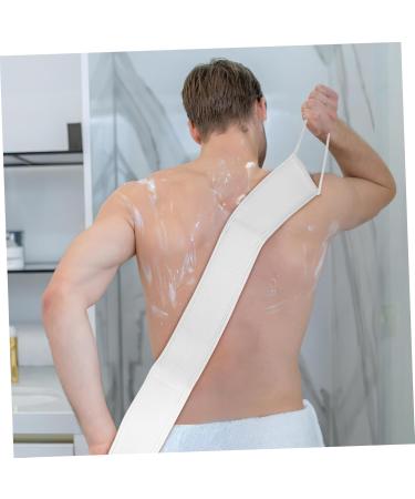 Buy 2 Pcs Exfoliating Loofah Back Scrubbers | Best Loofah Washers for Men & Women | Loofah Body Scrubber for Shower - Buy Online on GoSupps.com