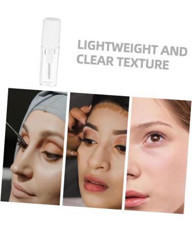 IWOWHERO Eyelash Raincoat Transparent Eyelash Gel Sweat-resistant eyebrow gel eyebrow styling gel clear setting gel eyebrow fixing gel plastic Transparent - Buy Online on GoSupps.com