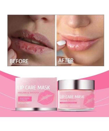 Qixfyze Overnight Lip Sleeping Mask Lip Mask Lip Collagen Lip Sleeping Mask Lip Balm with Hyaluronic Acid Reduces Lip Wrinkles Day and Night Repairing Lip Balm For Dry Cracked Dry Lips3p 3pcs - Buy Online on GoSupps.com