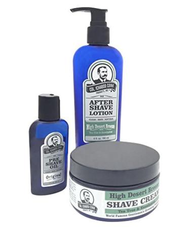 Colonel Conk Model 4033 High Desert Breeze 3pc Shave Kit