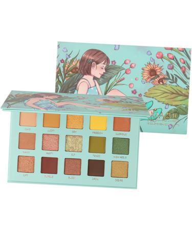 TOVINANNA 2 Pcs Compact Female Cosmetic Pallet Palette Green 1 count (Pack of 1) Greenx2pcs - Buy Online on GoSupps.com
