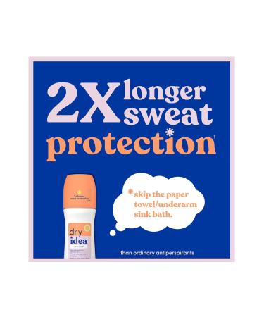 Dry Idea Unscented Anti-Perspirant Deodorant Roll-On 3.25 oz - Pack of 12 - Buy Online on GoSupps.com
