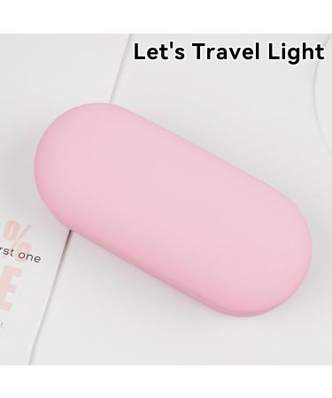 Buy E-Pink Double Sided Eyeglass & Contact Lens Case - 2 in 1 Portable Durable & Multifunctional for International Shipping - Buy Online on GoSupps.com