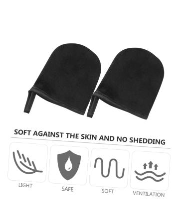 Didiseaon 2pcs Mini Self Tanning Mitt Applicators Reusable Beach Gloves for Streak Lotion and Mousse Application for Delicate Areas Like Face and Elbows - Buy Online on GoSupps.com