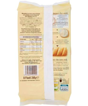  Italian Gourmet E.R. Mulino Bianco Flauti 100% Fresh Italian Milk Snacks 280 g + Gourmet Italian Polpa 400 g Pack of 3 - Buy Online on GoSupps.com