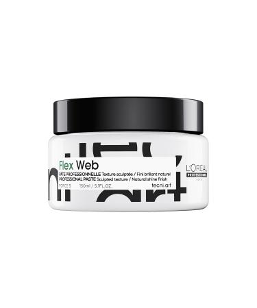 L'Oréal Professionnel Paris Flex Web Texture Paste - Strong Hold Pomade and Styling Gel For All Hair Types - Buy Online on GoSupps.com