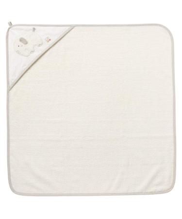 Fehn 056396 Elephant Bath Set - Organic Cotton Towel & Washcloth for Babies & Toddlers | Cute Animal Motif | Safe & Fun Bathing Essentials - Buy Online on GoSupps.com