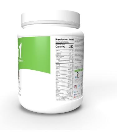 Nutrition 53 Lean1 Cookies and Cream Protein Shake - 15 Serving Tub, Fat Burning Meal Replacement, 1.98 Pound - Buy Online on GoSupps.com