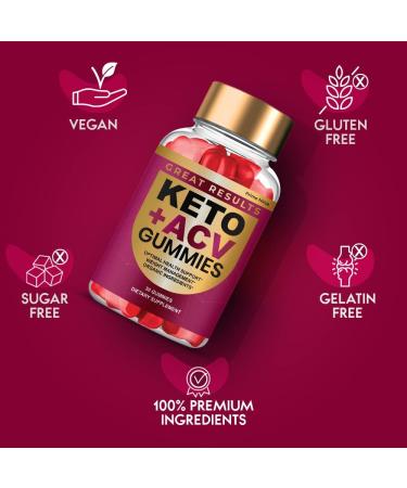 Keto ACV Gummies for Advanced Weight Management - Official Ketosis + ACV Gummy - Buy Online on GoSupps.com
