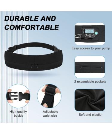 Insulin Pump Belt Diabetic Waist Pouch - Adjustable Holder for Men and Women | T1D Medical Accessories - Buy Online on GoSupps.com
