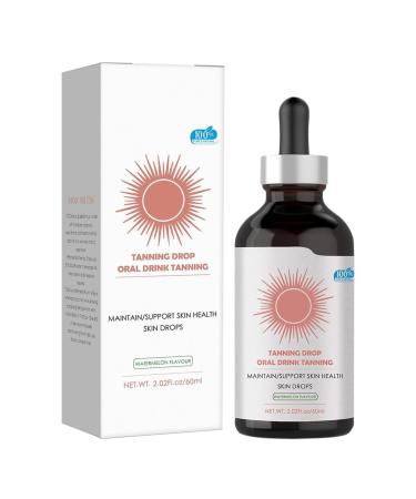 Self Tanning Drops for Face Concealer with Tan Effect | Moisturizing & Gentle Natural & Deep Skin Tone Bronzer for Men and Women - Use on Body Back & Face