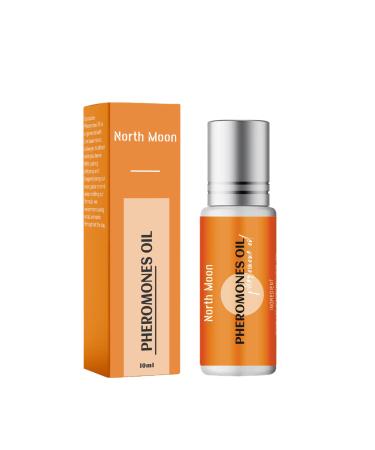 North Moon Pheromones Oil Long-Lasting Fragrance for 24 Hours Roll-On Applicator 10ml