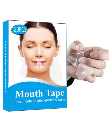 120 Pcs Sleep Strips,Anti Snoring Devices Advanced Gentle Mouth Tape for Sleeping Stop Snoring Mouth Tape for Better Nose Breathing Sleep Aids Mouth Sleep Strips for Snoring Reduction.