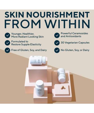 Del Mar Labs - CeraLift - 30 Day Supply - Doctor Formulated - For Reduction in Appearance of Fine Lines and Wrinkles - Anti-Aging Ceramides and Antioxidants - Vegetarian Capsules - Buy Online on GoSupps.com