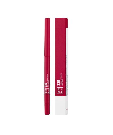 3ina 24H Automatic Eye Pencil 336 - Rose Red | Long-Lasting Highly Pigmented Vegan & Cruelty-Free Makeup - Buy Online on GoSupps.com