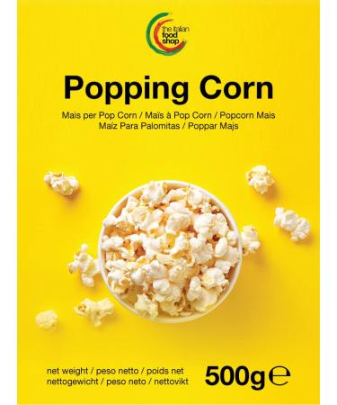 Buy GMO Free Popcorn (500g Pack of 2) | Large 2 x 500g Popcorn Bags for International Shipping - Buy Online on GoSupps.com
