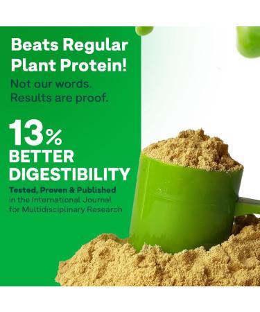 OZiv.a Bioactive Plant Protein Powder (Strawberry) - 25g Vegan Protein Easy to Digest No Bloating All Essential Amino Acids 500g - Clean & No Added Sugar - Buy Online on GoSupps.com
